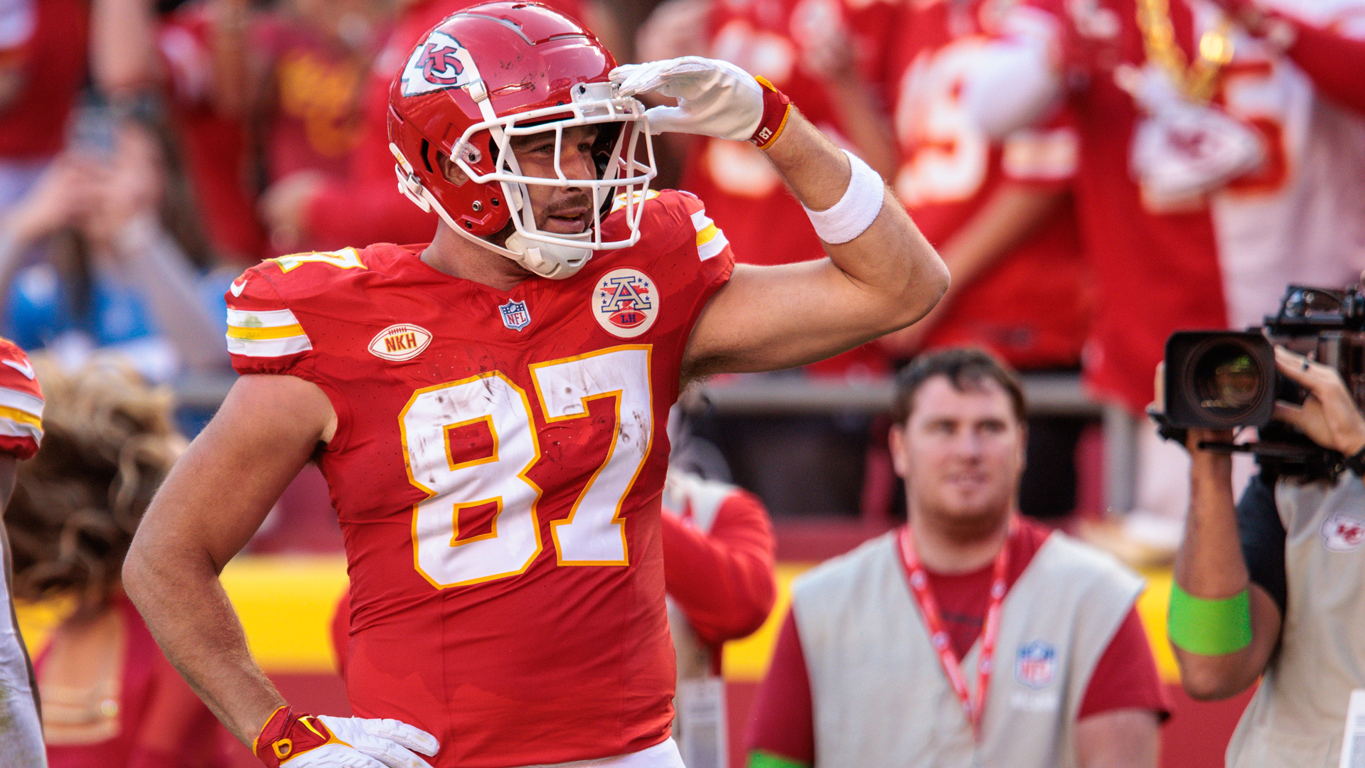 Travis Kelce Kansas City Chiefs NFL American Football 22102023