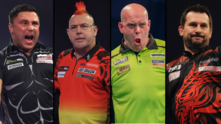 Darts WM 2022 Favoriten Gerwyn Price Peter Wright Michael van Gerwen Jonny Clayton 13122021