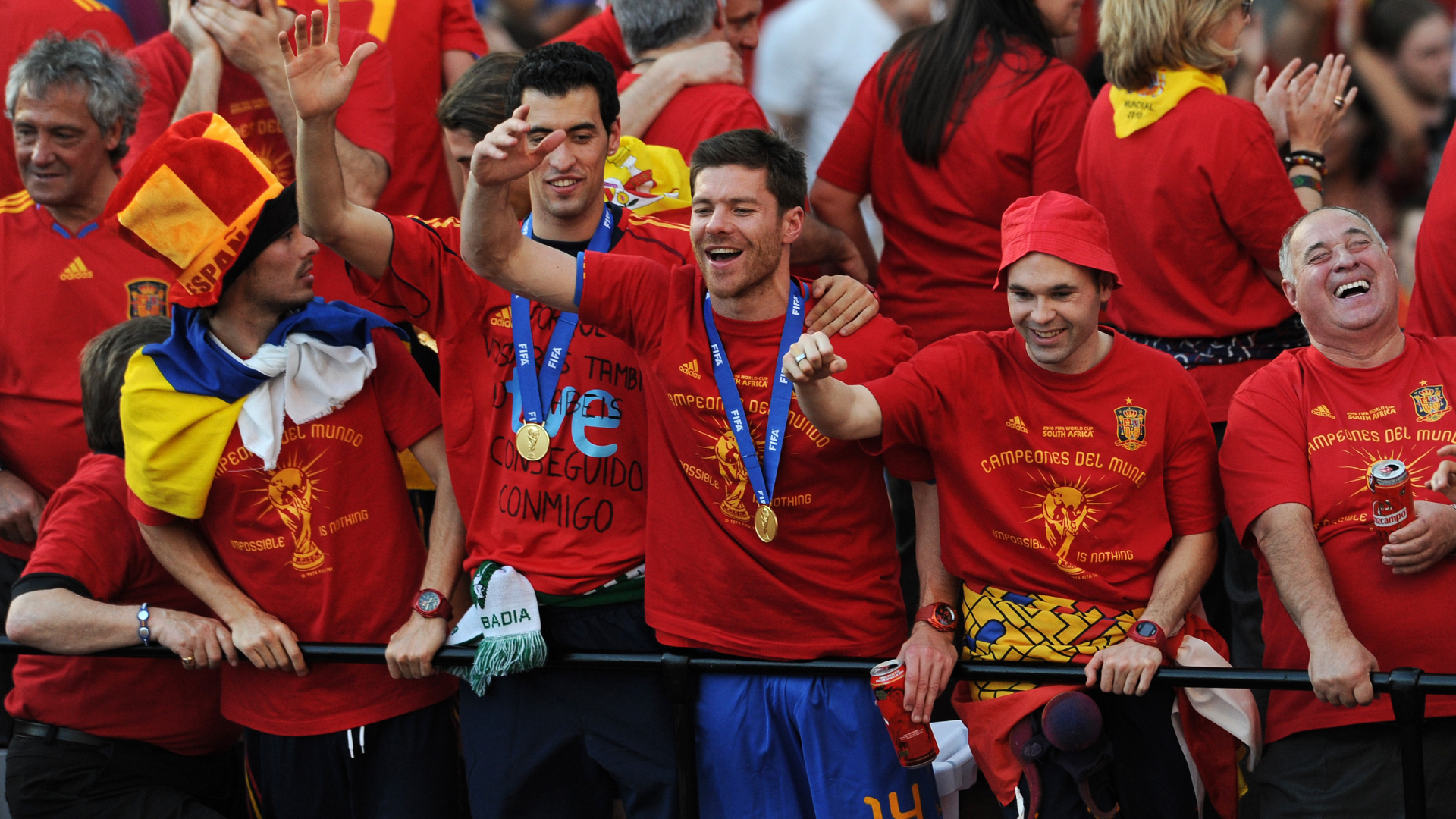 Xabi Alonso 2010 World Cup Winner