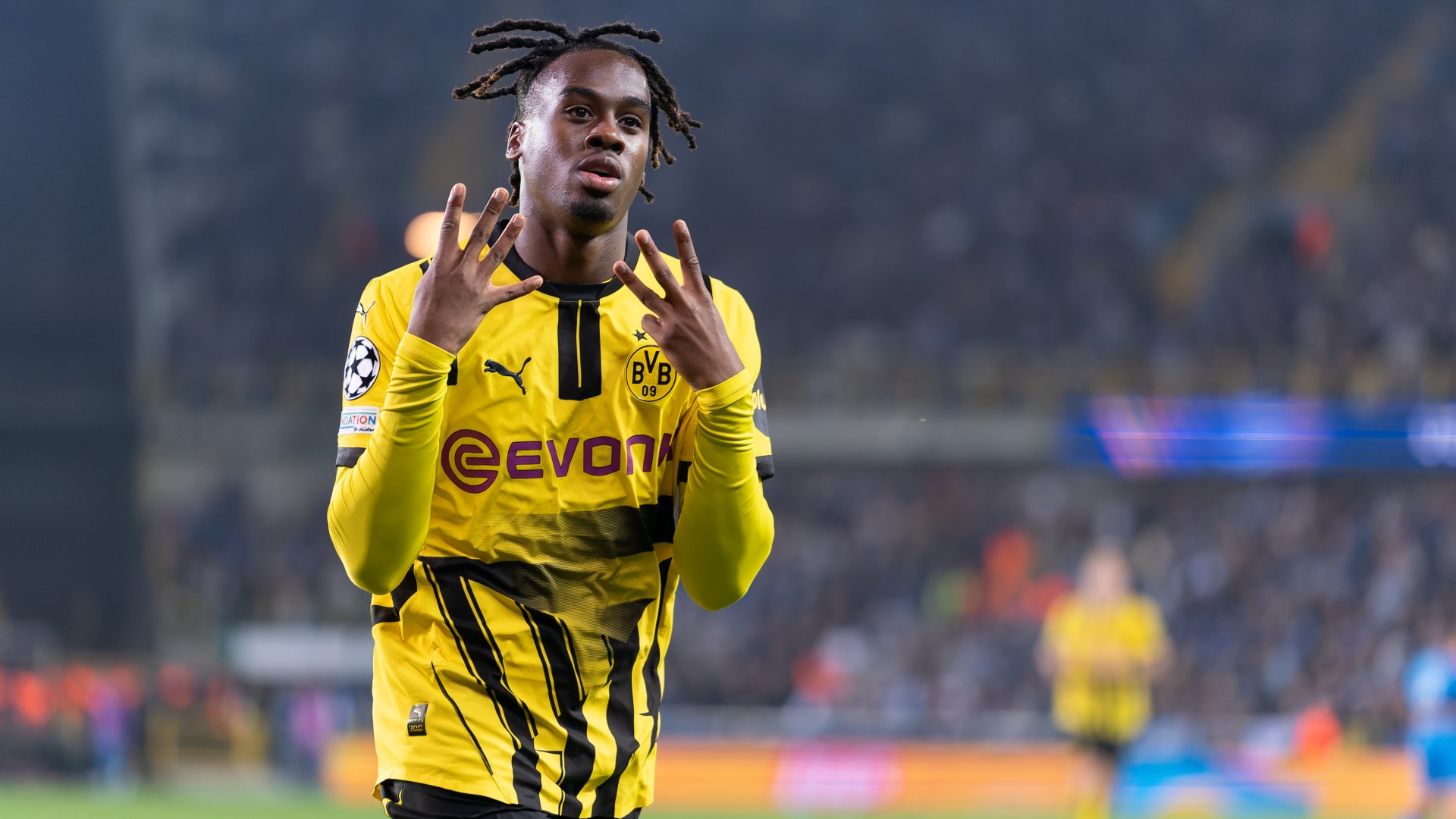 Jamie Gittens Borussia Dortmund UEFA Champions League 18092024