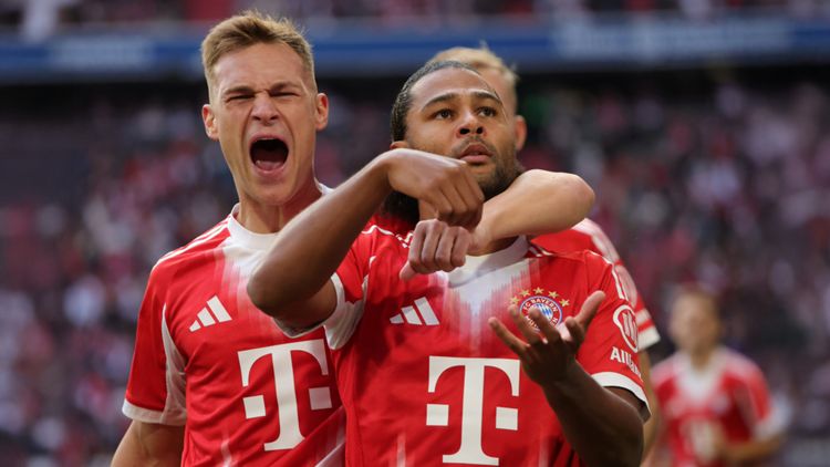 Joshua Kimmich Serge Gnabry FC Bayern München Bundesliga 13092025