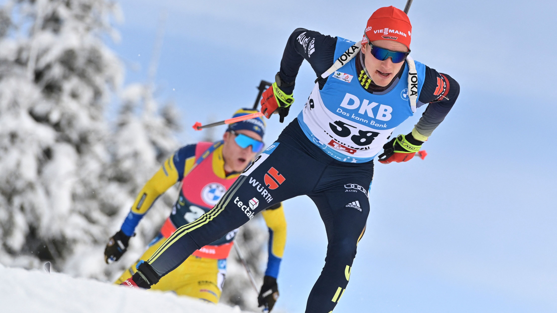 Biathlon Benedikt Doll Sprint 10 km Hochfilzen 10122021