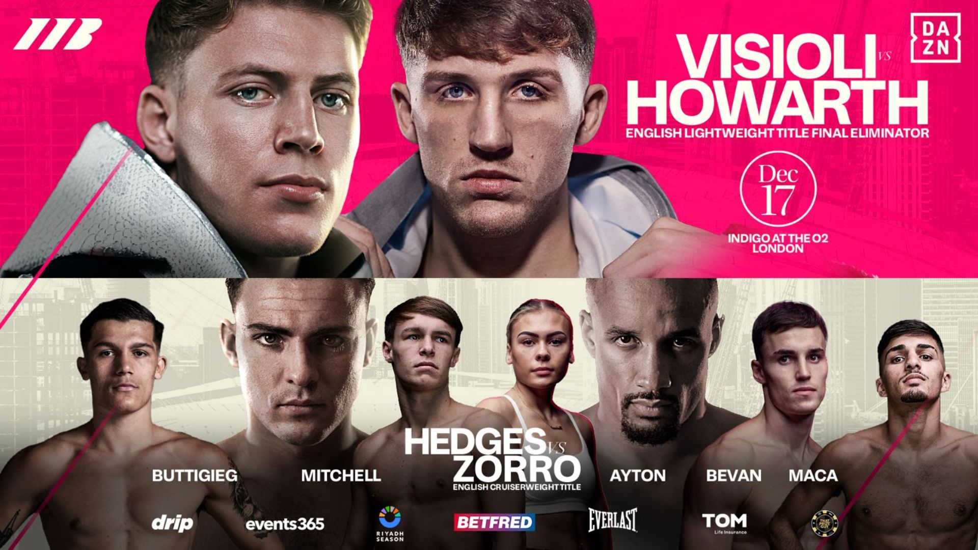 Giorgio Visioli vs Joe Howarth