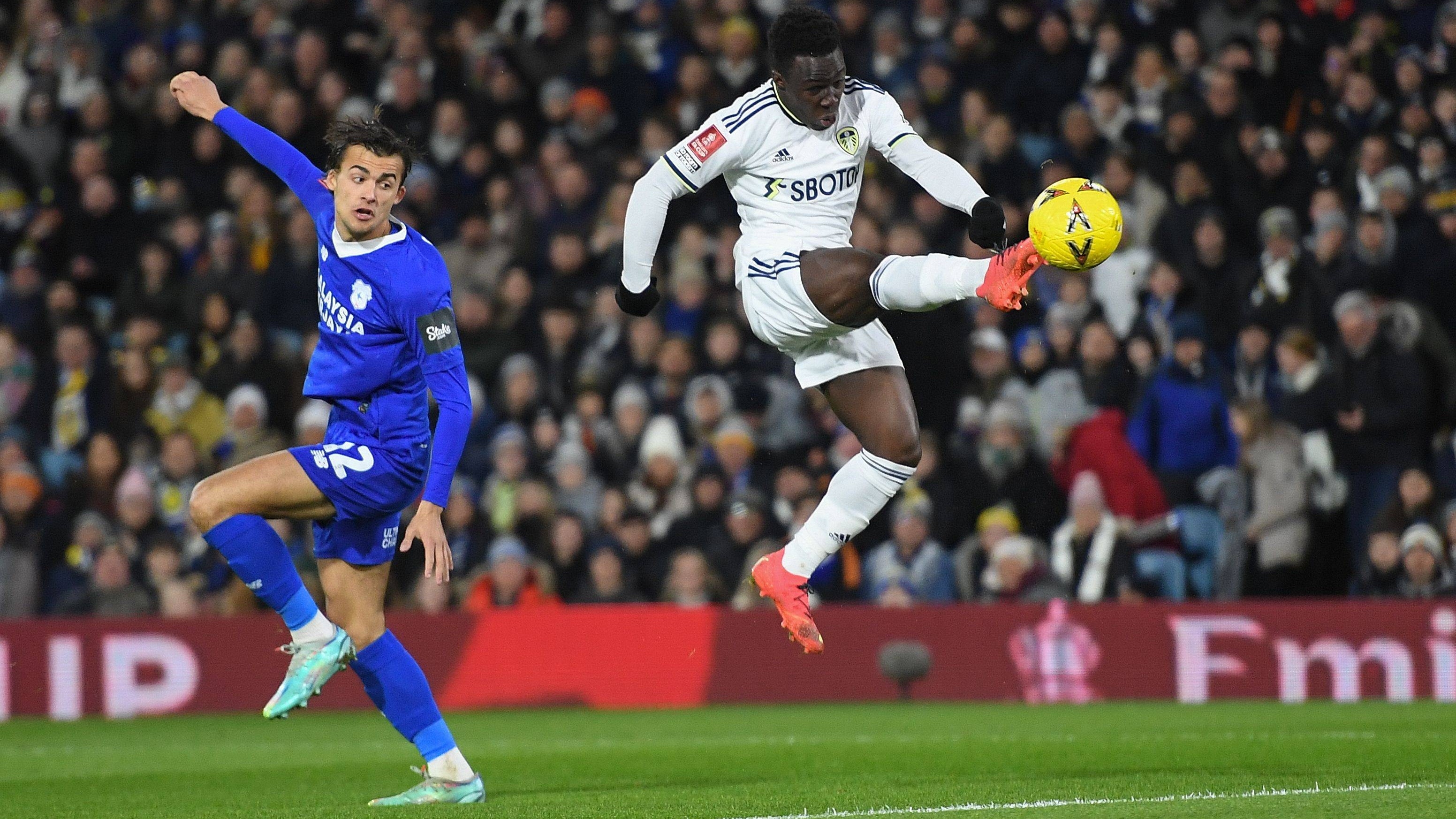 FA Cup Leeds Cardiff Gnonto