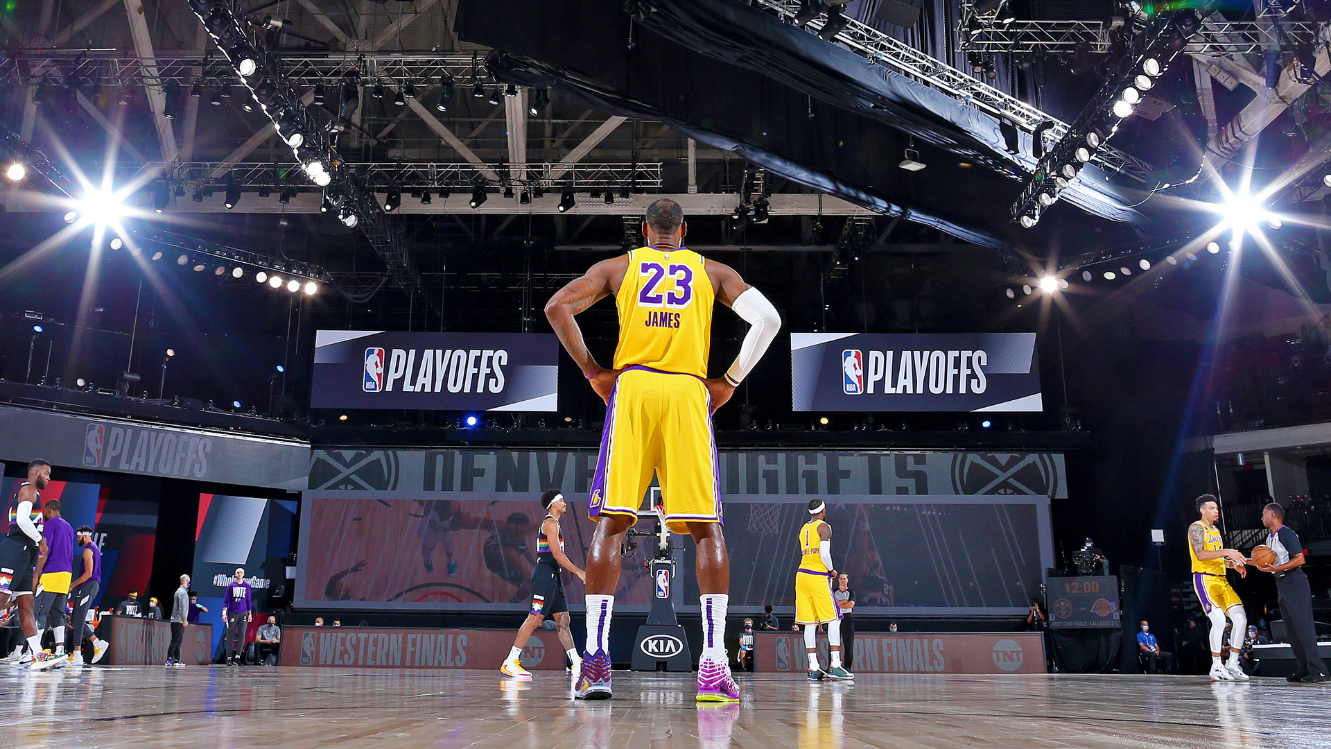 LeBron James LA Lakers NBA Finals