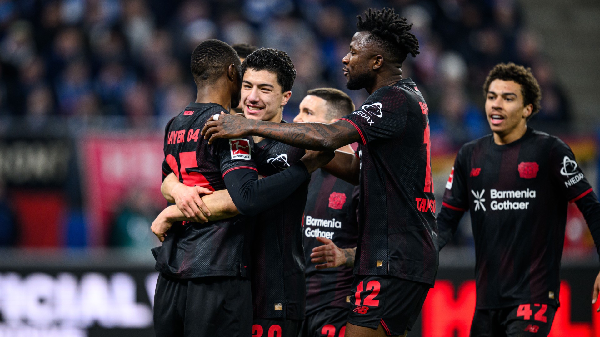 Bayer Leverkusen Jubel 040326