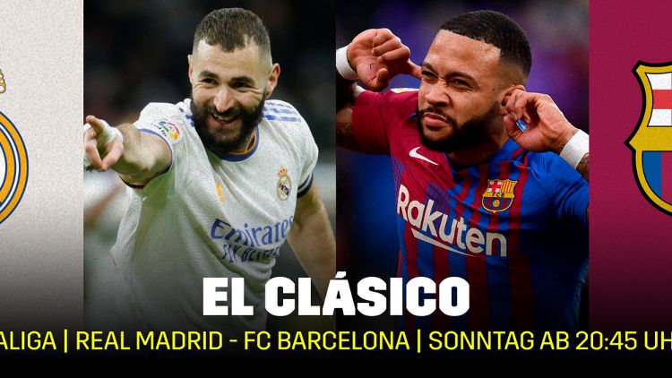 Real Madrid FC Barcelona Clasico 20032022 Banner