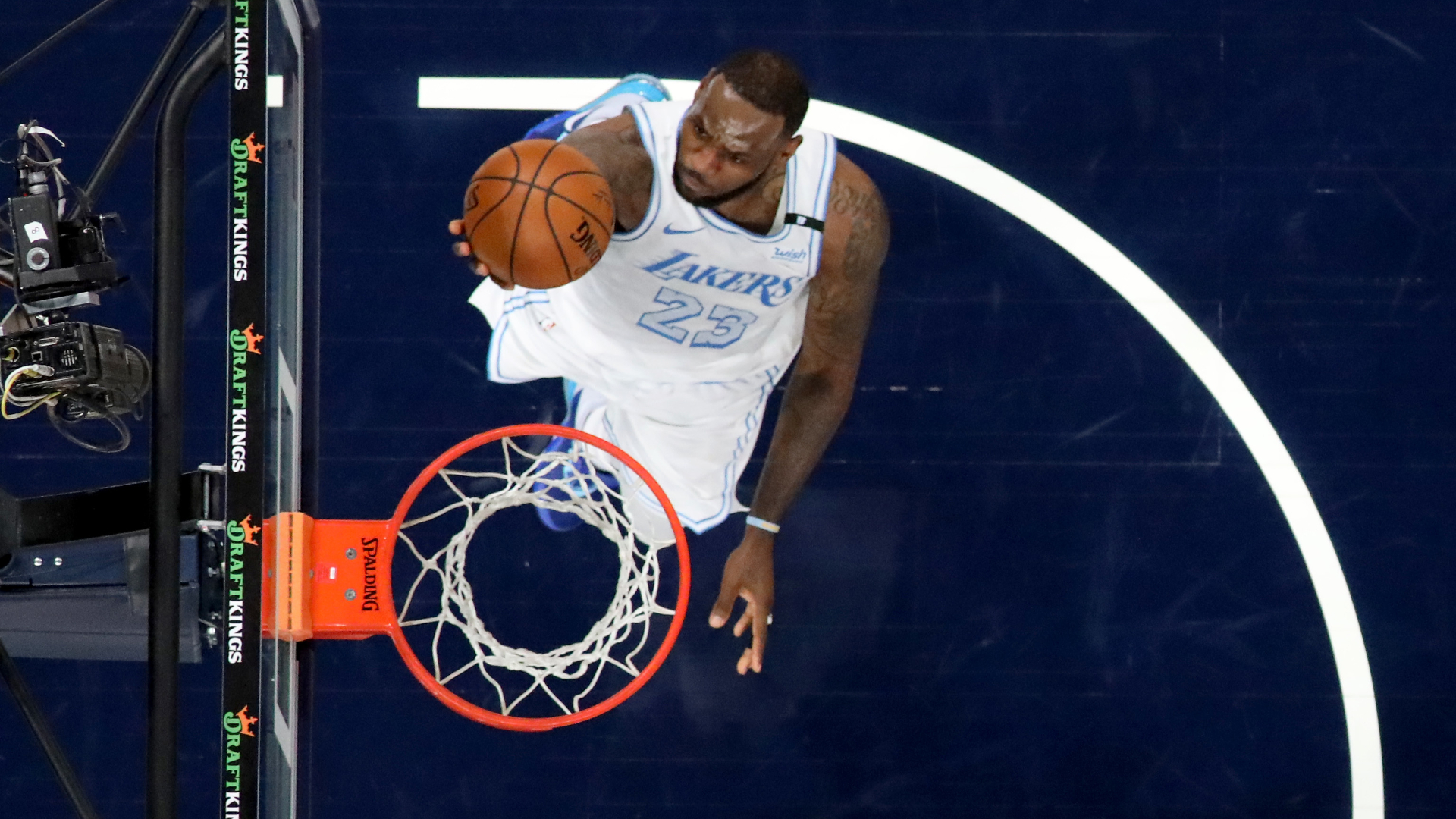 ONLY GER LA Lakers vs. Indiana Pacers LeBron James basket 15052021