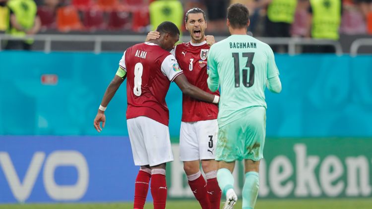 Österreich Ukraine EURO2020 David Alaba Aleksander Dreagovic 21062021