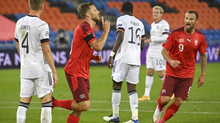 ONLY GERMANY Haris Seferovic Silvan Widmer Goal 06092020
