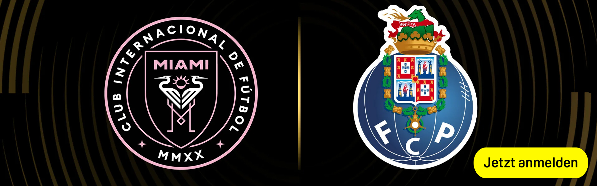 Inter Miami FC Porto CWC Match Banner