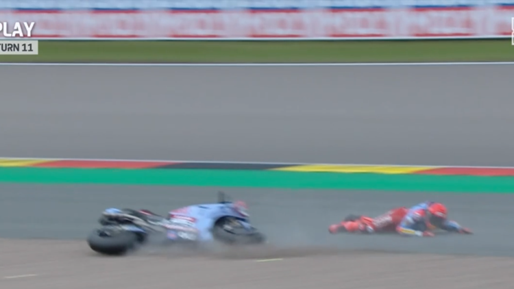 Caída Marc Márquez