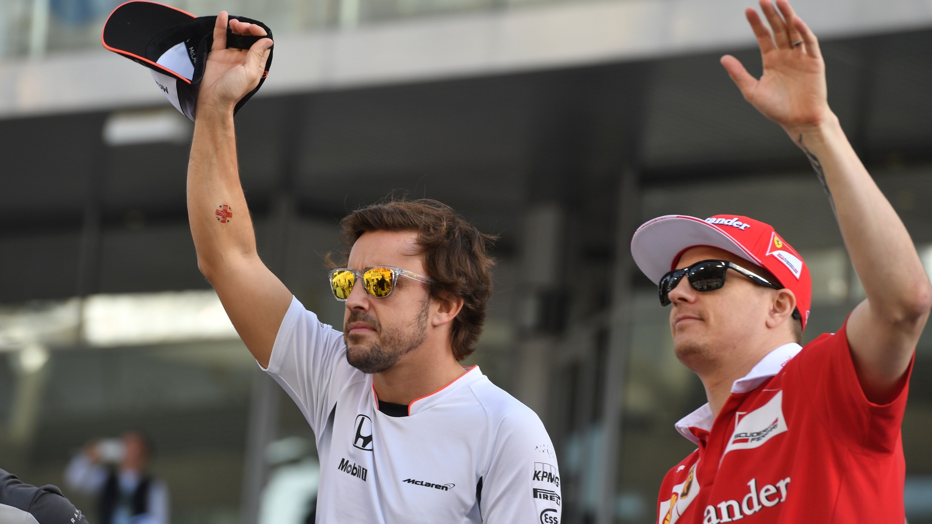 Fernando Alonso Kimi Raikkonen F1