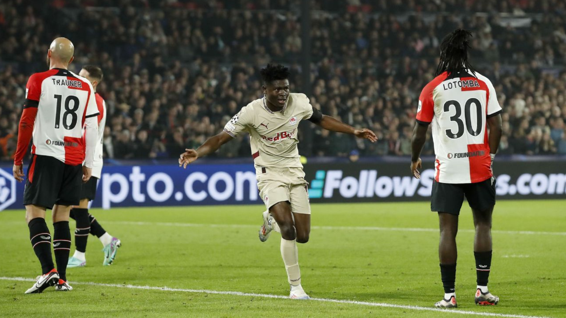FC Salzburg vs Feyenoord, Champions League