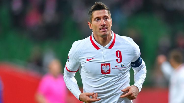 Polen Lewandowski Nations League 10062022