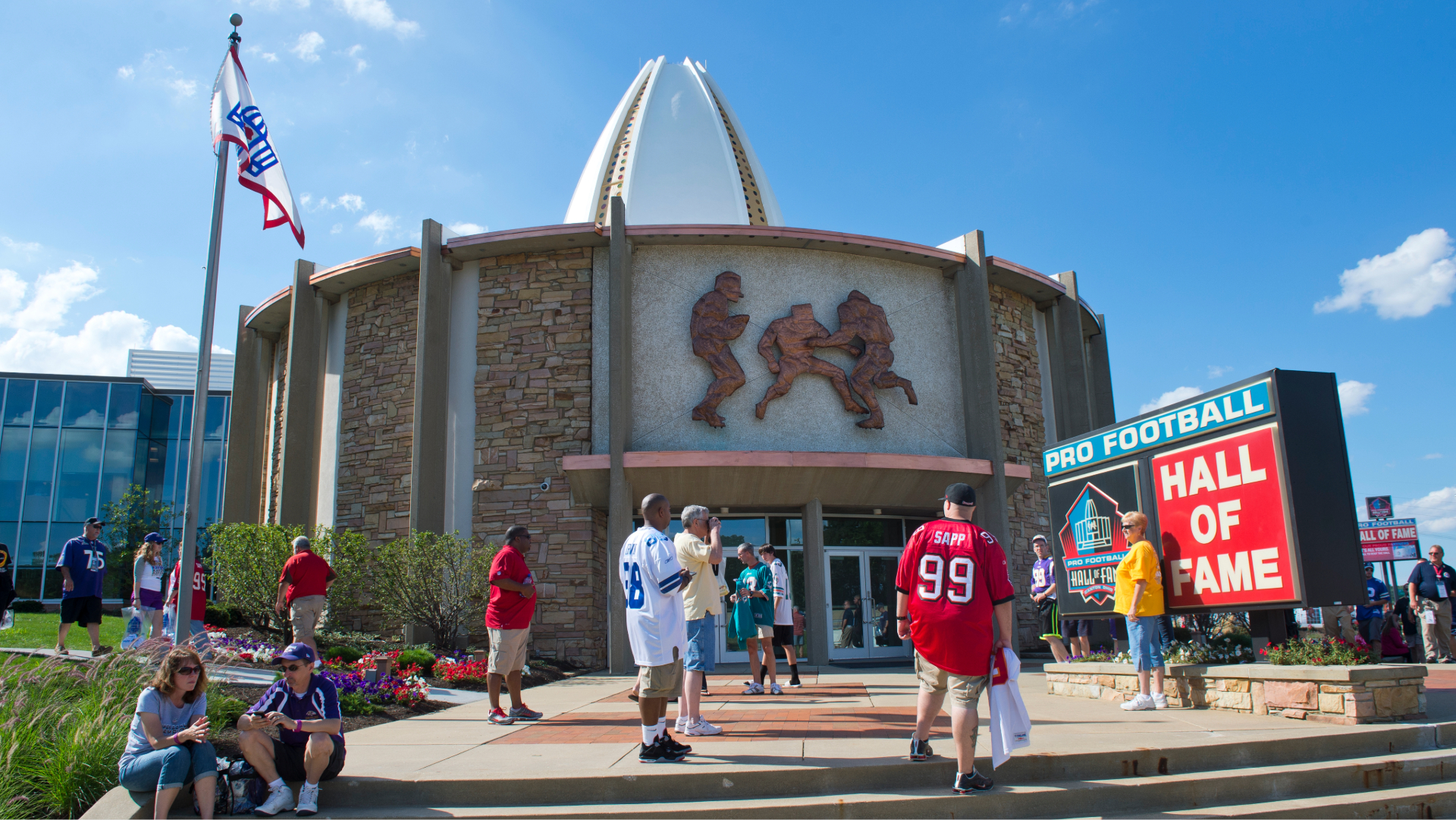 Pro Football Hall of Fame building
