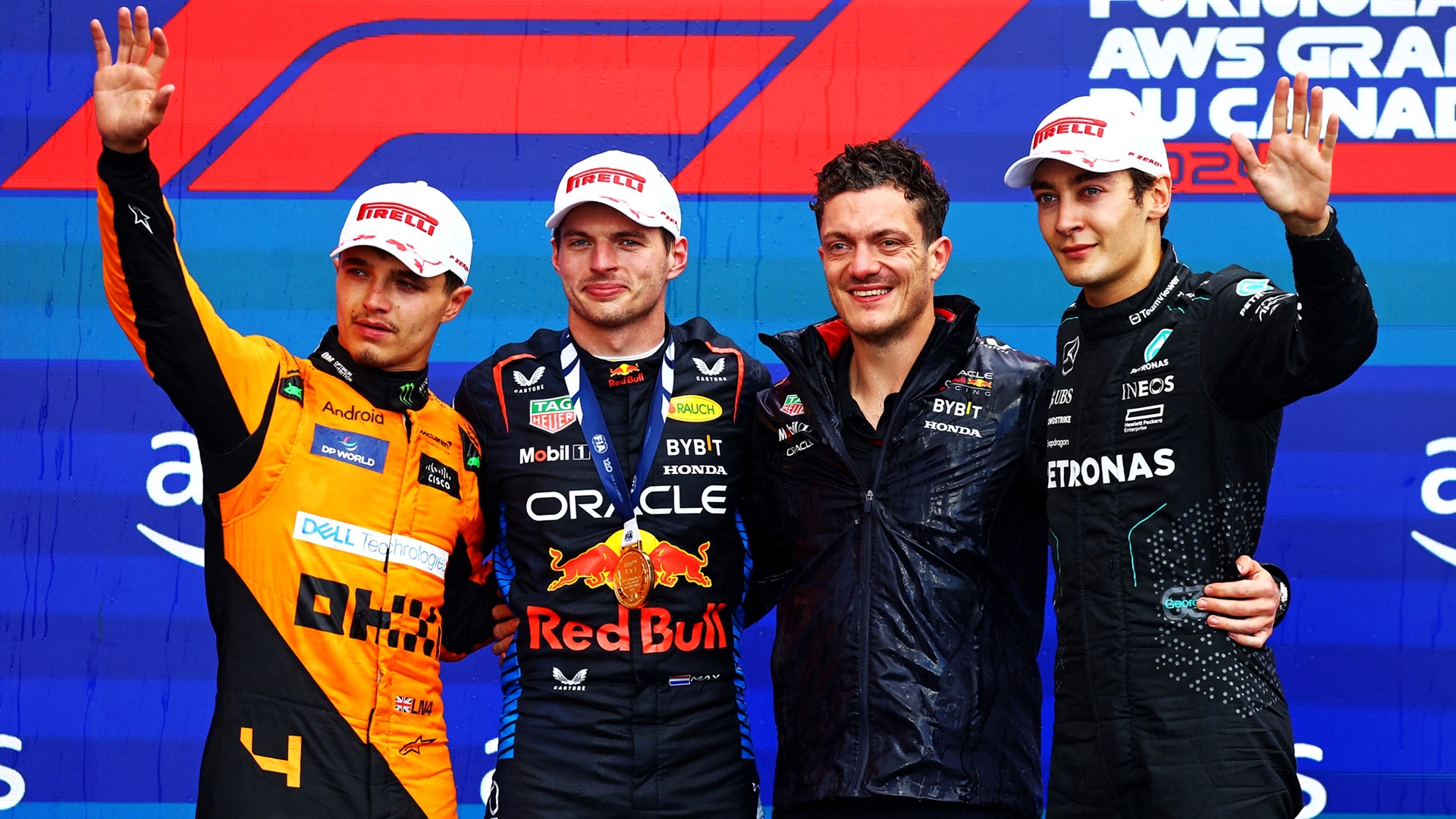 2024-06-09 Verstappen Norris Russell F1 Formula 1