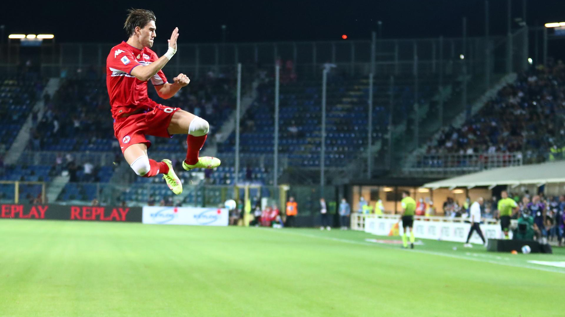 Dusan Vlahovic Fiorentina Atalanta