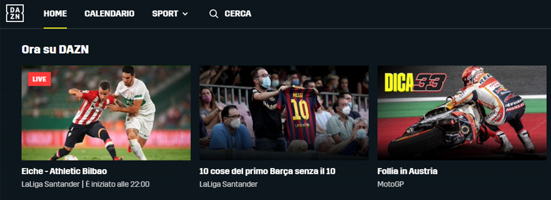Dove e come guardare LaLiga su DAZN