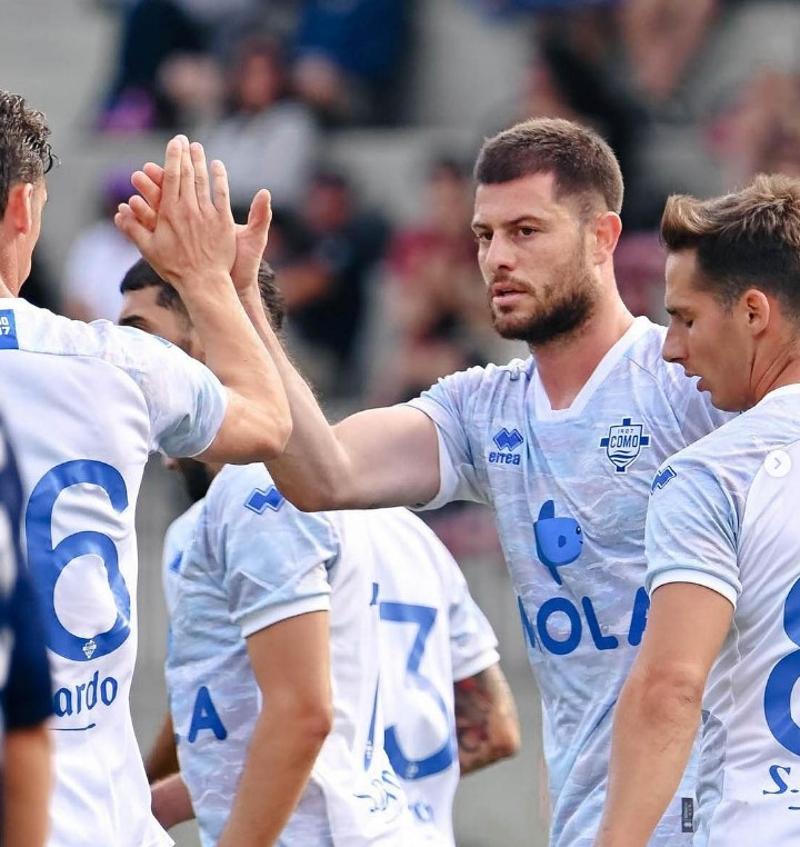 Como, Away kit, Serie BKT 2023-2024, DAZN News Italia