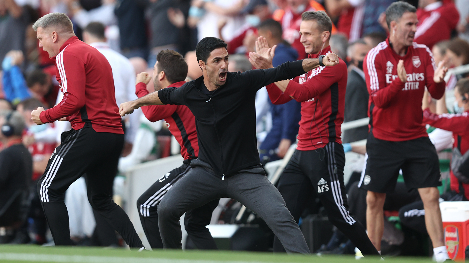 Mikel Arteta, Arsenal vs Tottenham