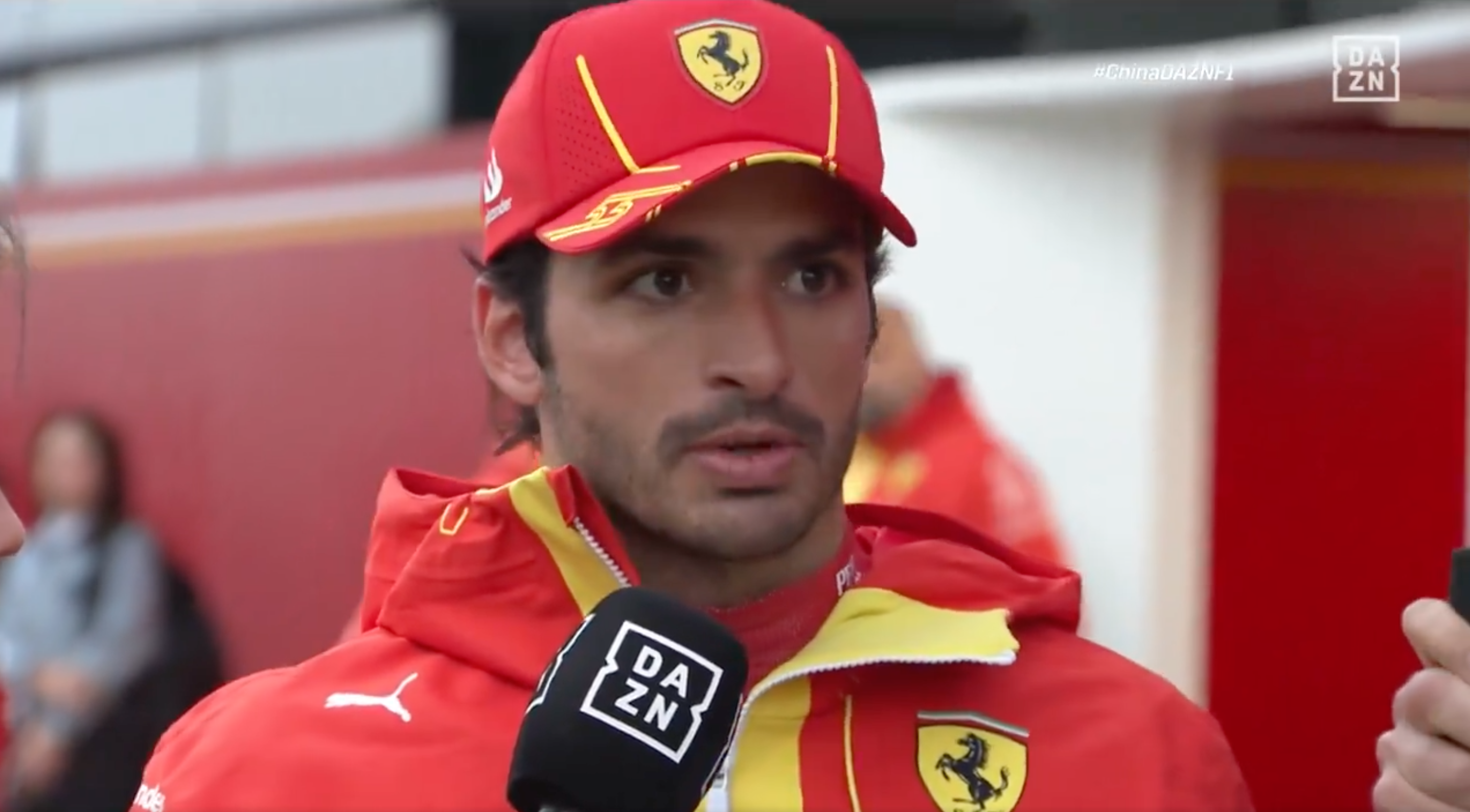 Carlos Sainz en el GP de China 2024