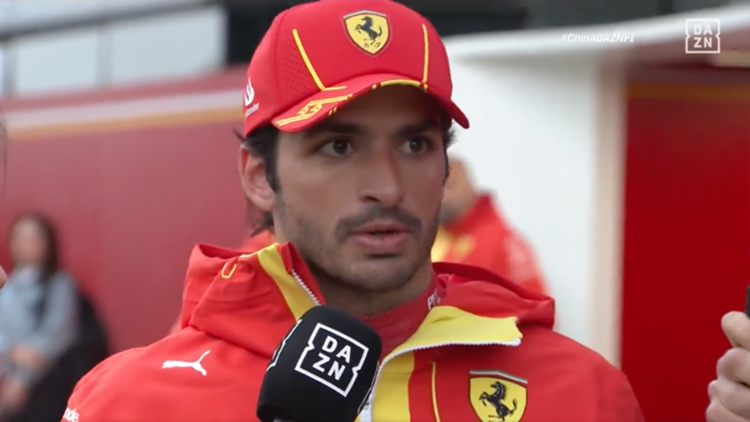 Carlos Sainz en el GP de China 2024