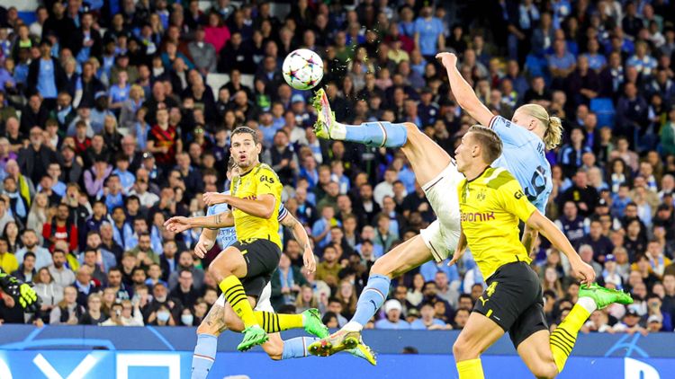 Erling Haaland gegen den BVB 2022/23