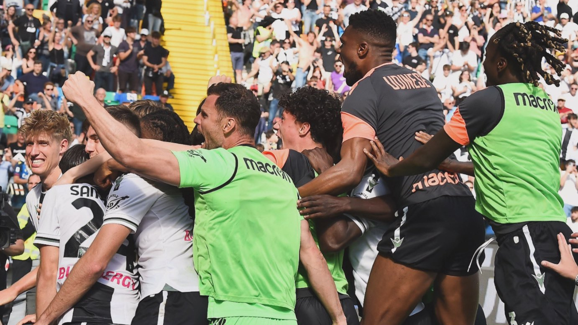 Udinese celebración 2023/24