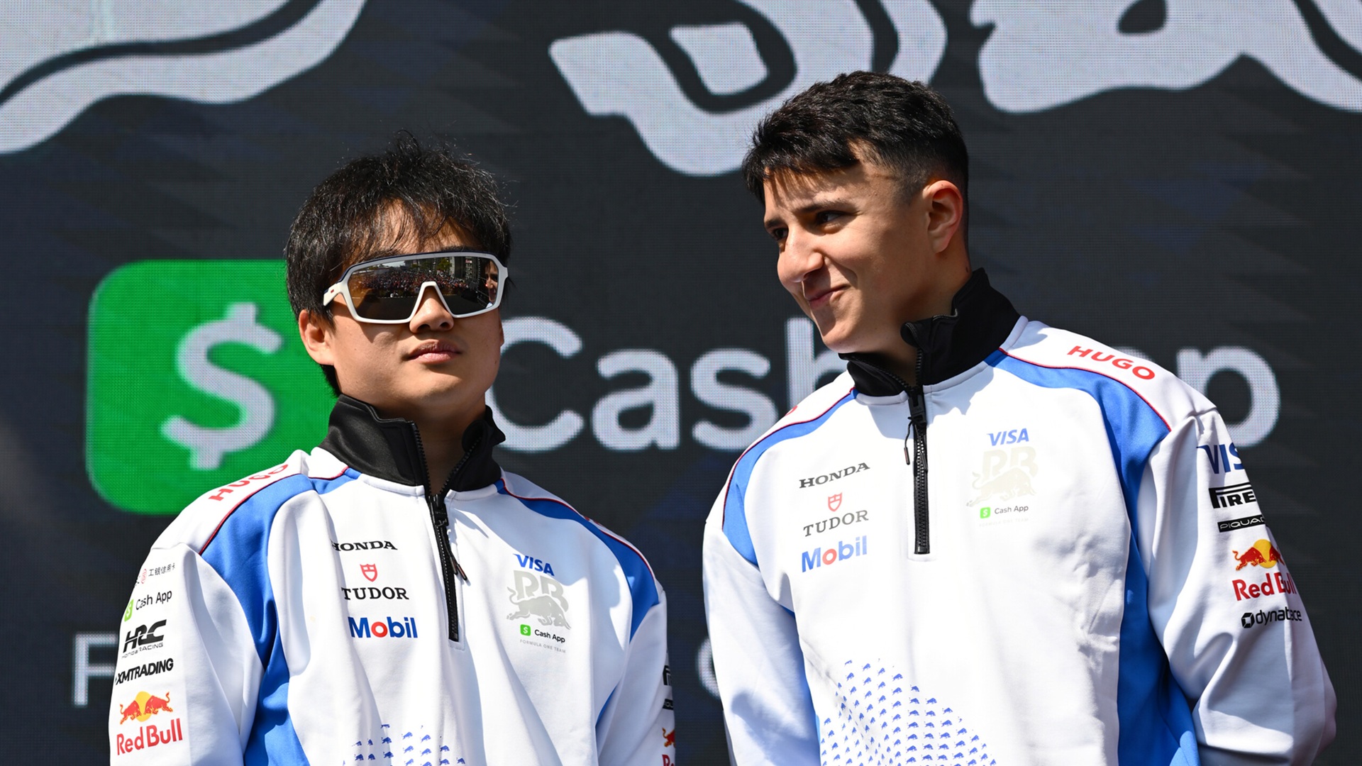 2025-03-21 Tsunoda Yuki Hadjar Isack VCARB Racing Bulls F1 Formula 1