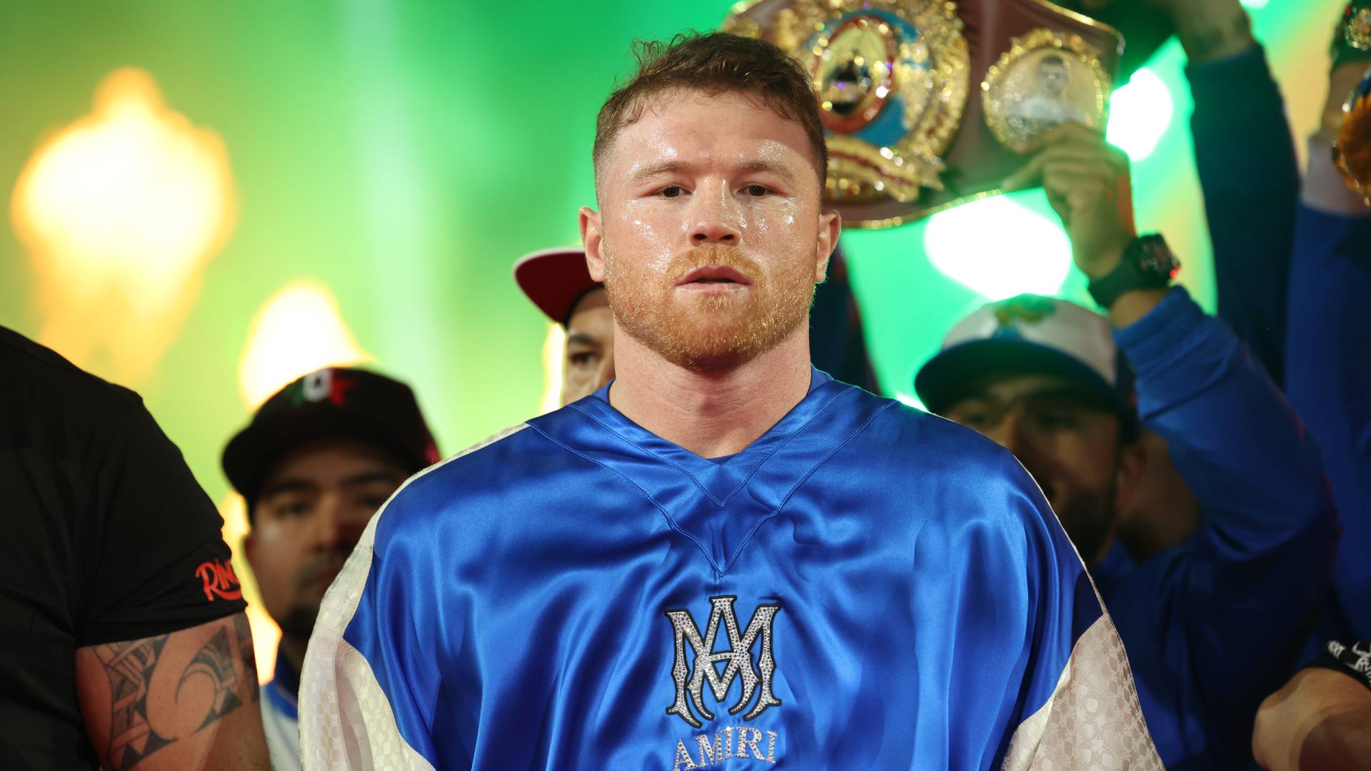 Canelo Alvarez ringwalk against William Scull_03052025