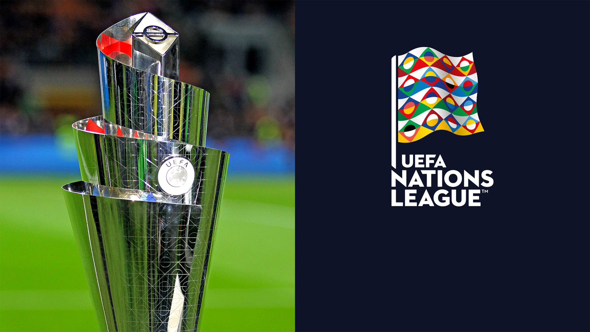 UEFA Nations League Logo Banner Pokal
