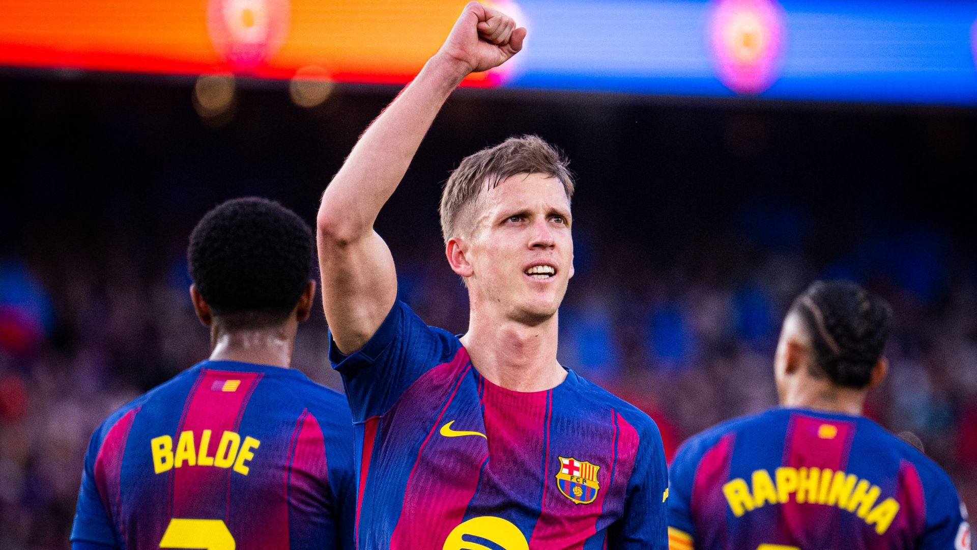 FC Barcelona, Dani Olmo, Camp Nou