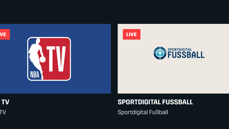 TV Kanäle Sportdigital Fußball NFL Network NBA TV Eurosport 1