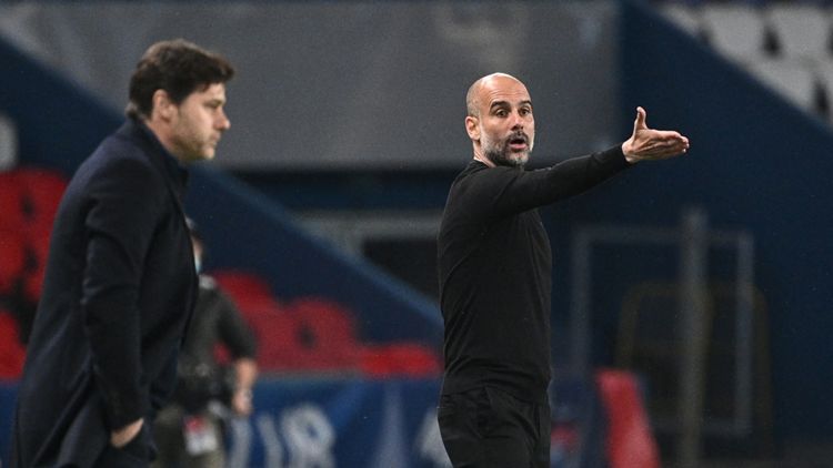 ONLY GERMANY Pep Guardiola Pochettino PSG Man City 28042021