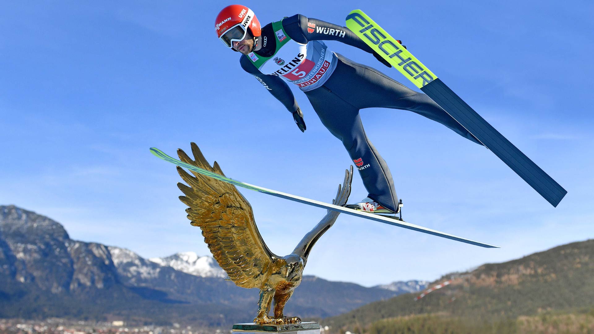 Markus Eisenbichler Vierschanzentournee Trophäe Pokal 2020