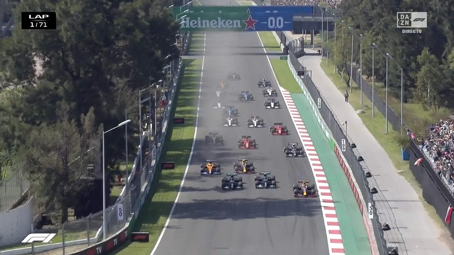 Max Verstappen Lewis Hamilton Valtteri Bottas F1 Mexico