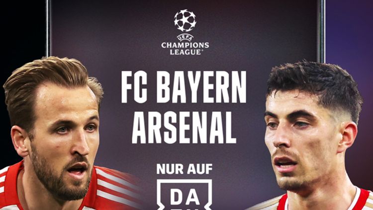 FC Bayern München Arsenal Champions League Banner 1:1 #1
