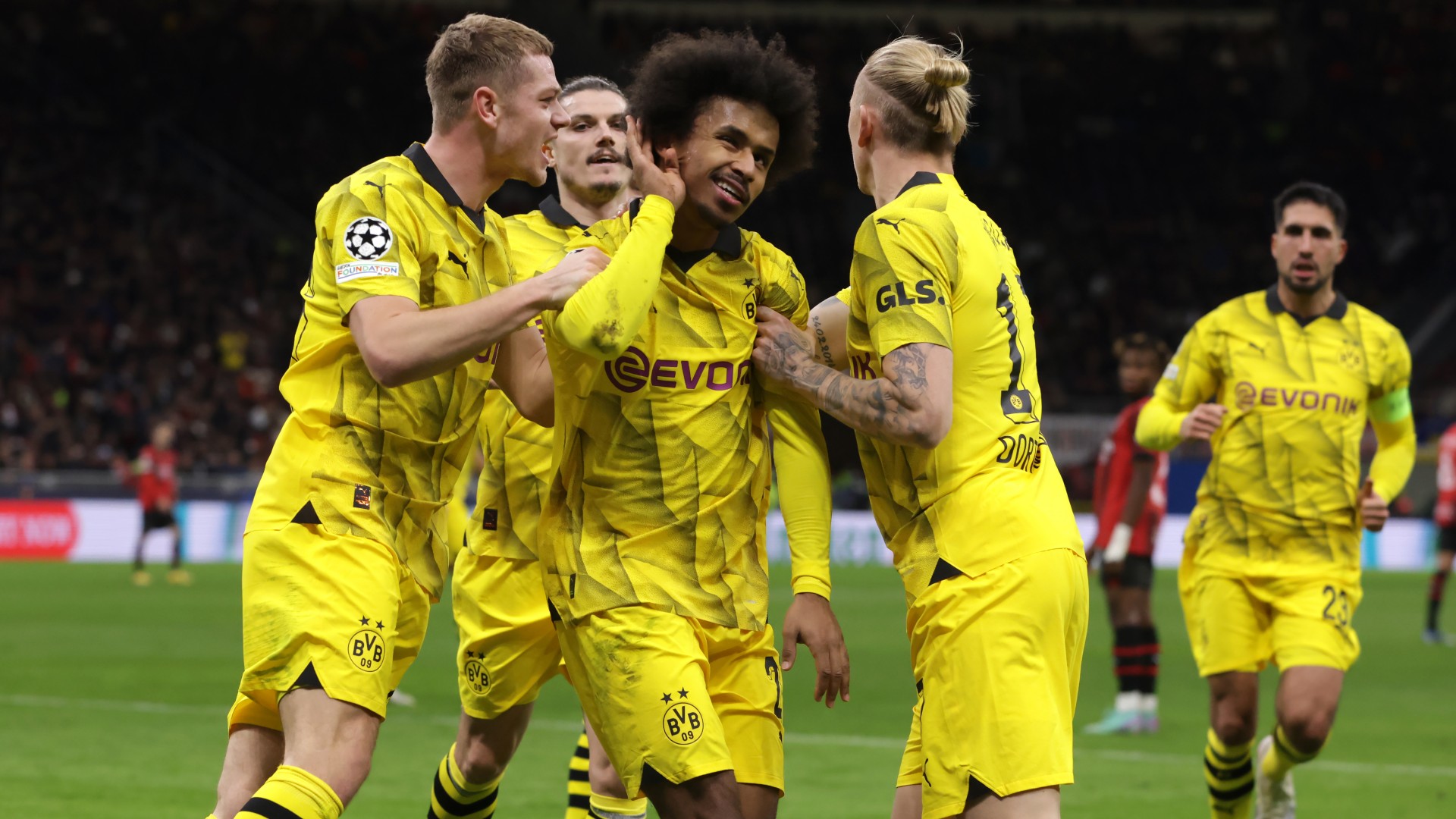 Borussia Dortmund Karim Adeyemi Champions League 281123