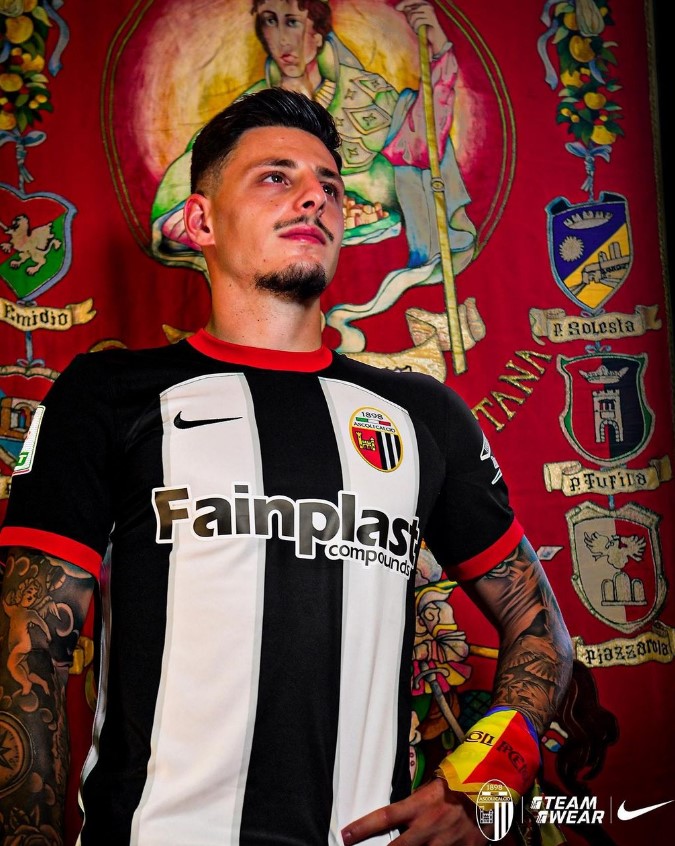 Prima maglia Ascoli 2023-2024, DAZN News Italia, Serie BKT