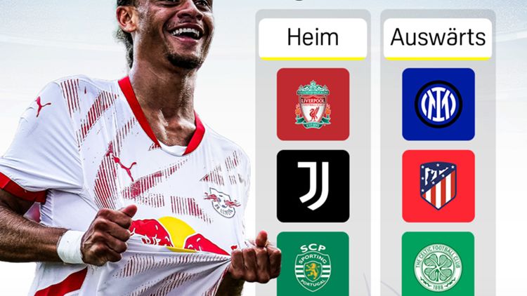 RB Leipzig Gegner Ligaphase UEFA Champions League