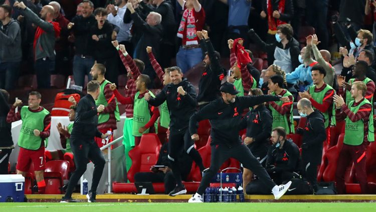 Jürgen Klopp FC Liverpool AC Mailand Champions League15092021