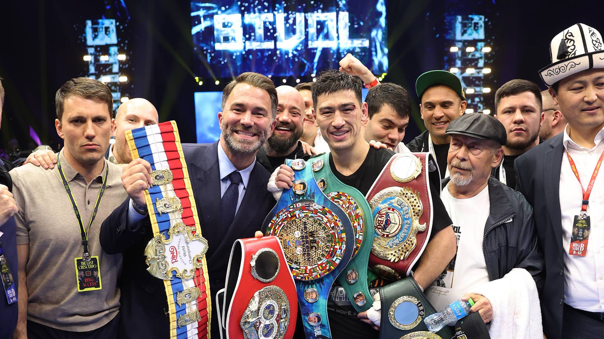 Dmitry Bivol and Eddie Hearn