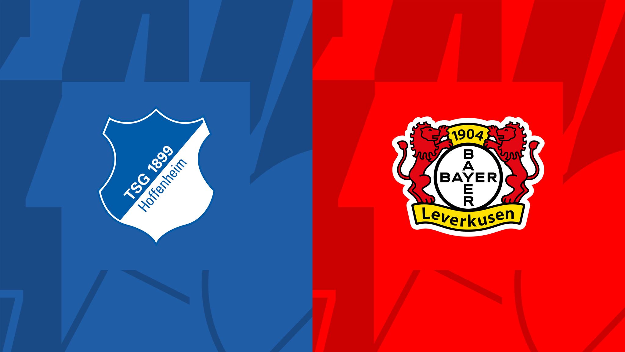 Hoffenheim vs. Leverkusen Logos