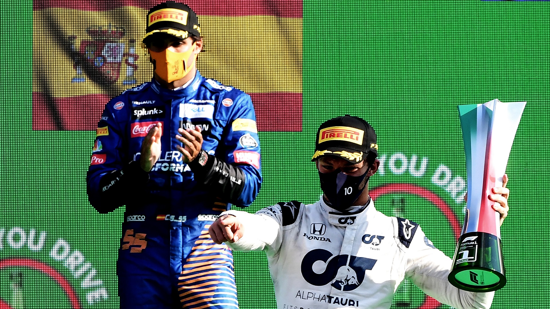 2022-07-07 2020 Sainz McLaren Gasly F1 Formula 1