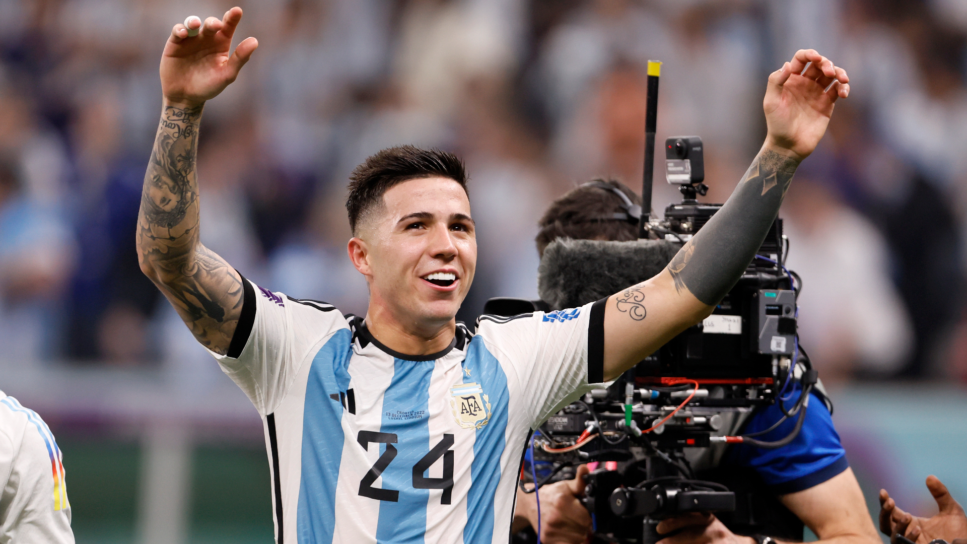 Enzo Fernández, Argentina, Mundial 2022