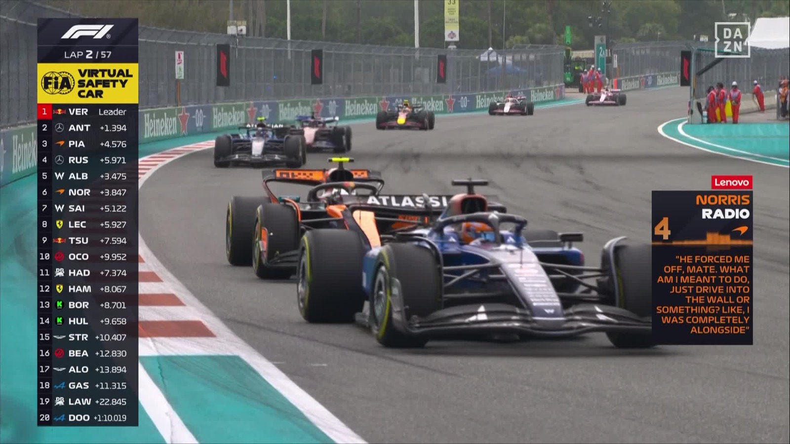 Lando Norris Radio Miami