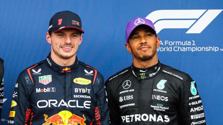 Max Verstappen, Lewis Hamilton