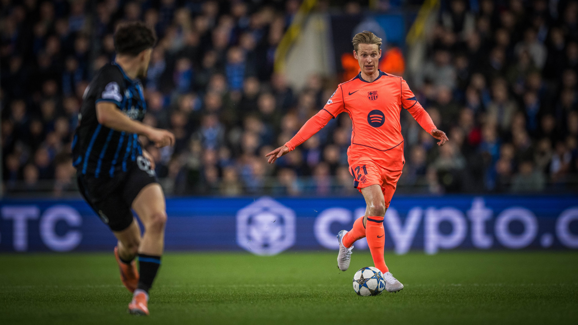 Frenkie De Jong, FC Barcelona vs Brujas, Champions League 2025/26
