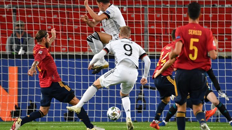 ONLY GERMANY Deutschland vs. Spanien Timo Werner Tor 04092020